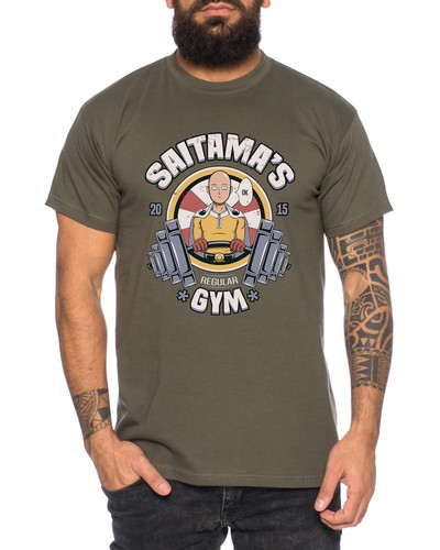 Anime T-Shirt Für Herren – Motiv-Sammelsurium Mit Luffy, Goku, Naruto & Mehr