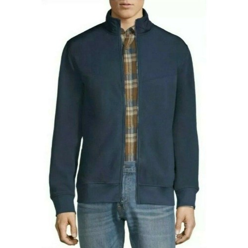 Russell Mens Athletic Blue Microfleece Zip Up Jacket, Size Medium (38-40), NWT - Picture 2 of 8