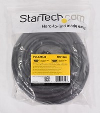 StarTech.com 50' Ft 15.2M SVGA VGA Video Monitor Cable Male x Male MXT101MMHQ50