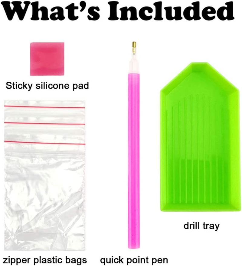 5D Diamond Painting Kits for Adults Kids , Diamond Art Kits , Diy Full