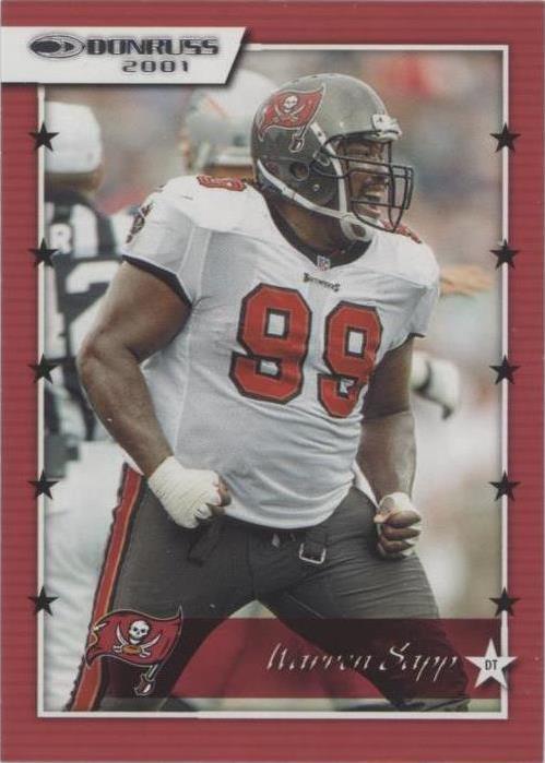 2021 Panini Donruss Warren Sapp #01-16 - 1 of 2