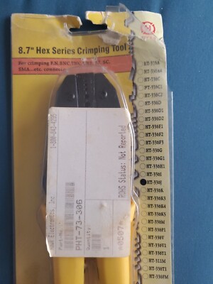 8.7 hex Crimping  Tool  HT-336J