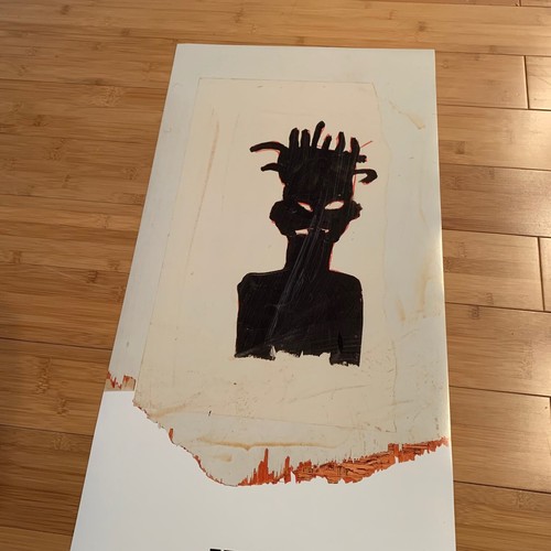 Póster de Jean Michel BASQUIAT King Pleasure Nueva York Exposición RETRATO 15x39 AGOTADO - Imagen 4 de 6