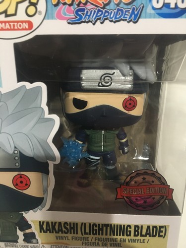 Funko Pop! SPECIAL EDITION Naruto Shippuden Kakashi Lightning Blade #548, NEW - Picture 3 of 8