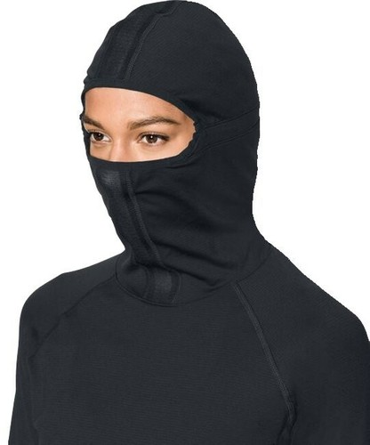 NWT Under Armour No Breaks Balaclava Hoodie~SIZE:XS~navy - 第 1/6 張圖片