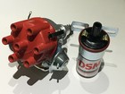Holden 6 Electronic Distributor 138 149 161 173 179 186 202 Red Blue Black Motor