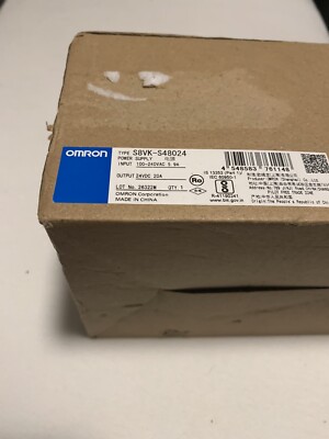 Omron Power Supply S8VK-S48024 Schaltnetzteil Neu