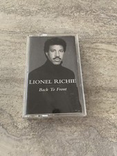 Lionel Richie  Back to Front  Cassette Tape