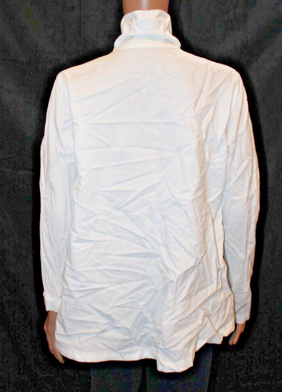 Lysse White Button Down Size S - image 3