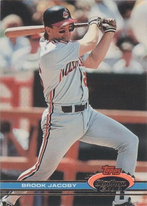 1991 Topps Stadium Club - Brook Jacoby #286 - 1 of 1