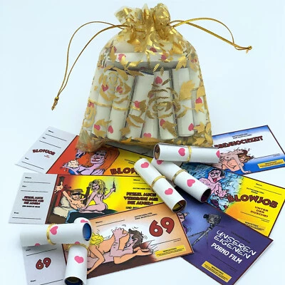 Geschenk Sexy Erotische Sex Gutscheine für Mann Frau Sie Ihn adventskalender