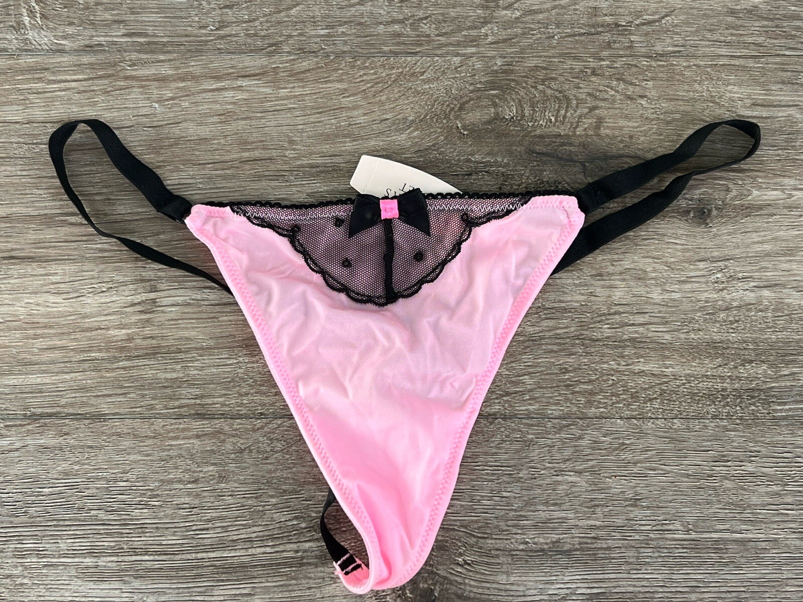 Vintage Victoria’s Secret Silky Satin V String Thong … - Gem