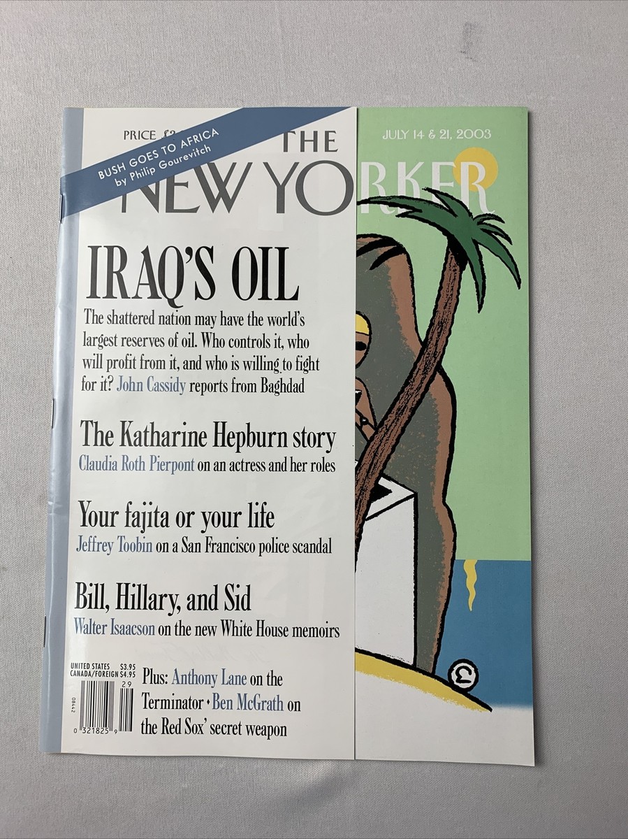 The New Yorker Magazine April 2003 - Ben McGrath, Anthony Lane | eBay
