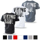 T-Shirt DOBERMANS AGGRESSIVE Mens Valhalla Viking Drakkar Odin Thor Wiking TS211