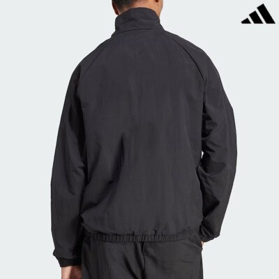 adidas Essential Small Logo Windbreaker Men Sports Jacket Casual