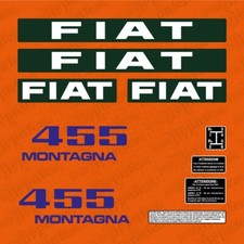 Fiat 455 Montagna Adesivi Decalcomanie di ricambio aftermarket per trattore