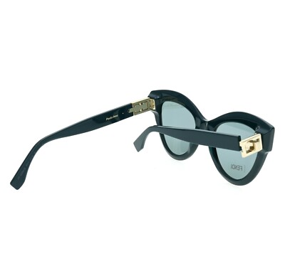 FENDI Women's Peekaboo Green 52mm Cat Eye Sunglasses R1558