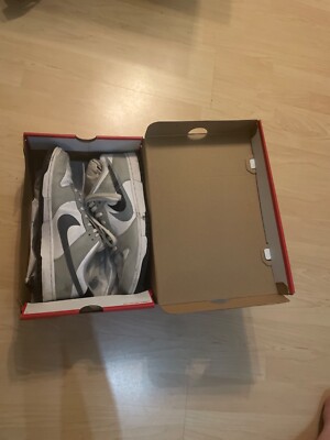 Dunk low grau 46 original mit box leicht gebraucht
