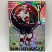 2000-01 Pacific Titanium Martin Havlat RC #134 /99