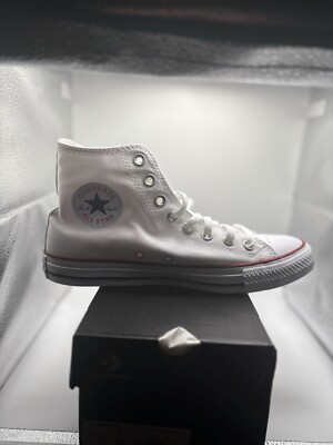 New Converse All Star High Top Optical White Sneakers Mens 6 Womens 8 Shoes