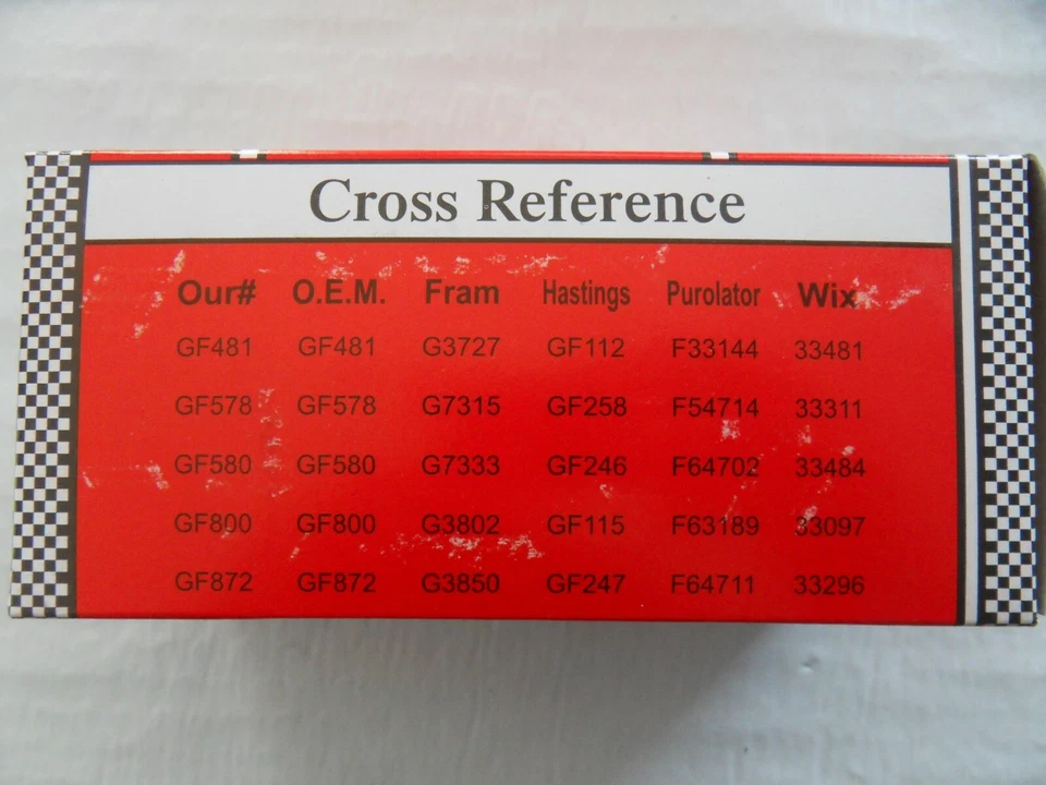 Novo Filtro de Combustível Pure Flow GF247, 33296, F64711, G3850 Frete Grátis dos EUA - Imagem 4 de 4