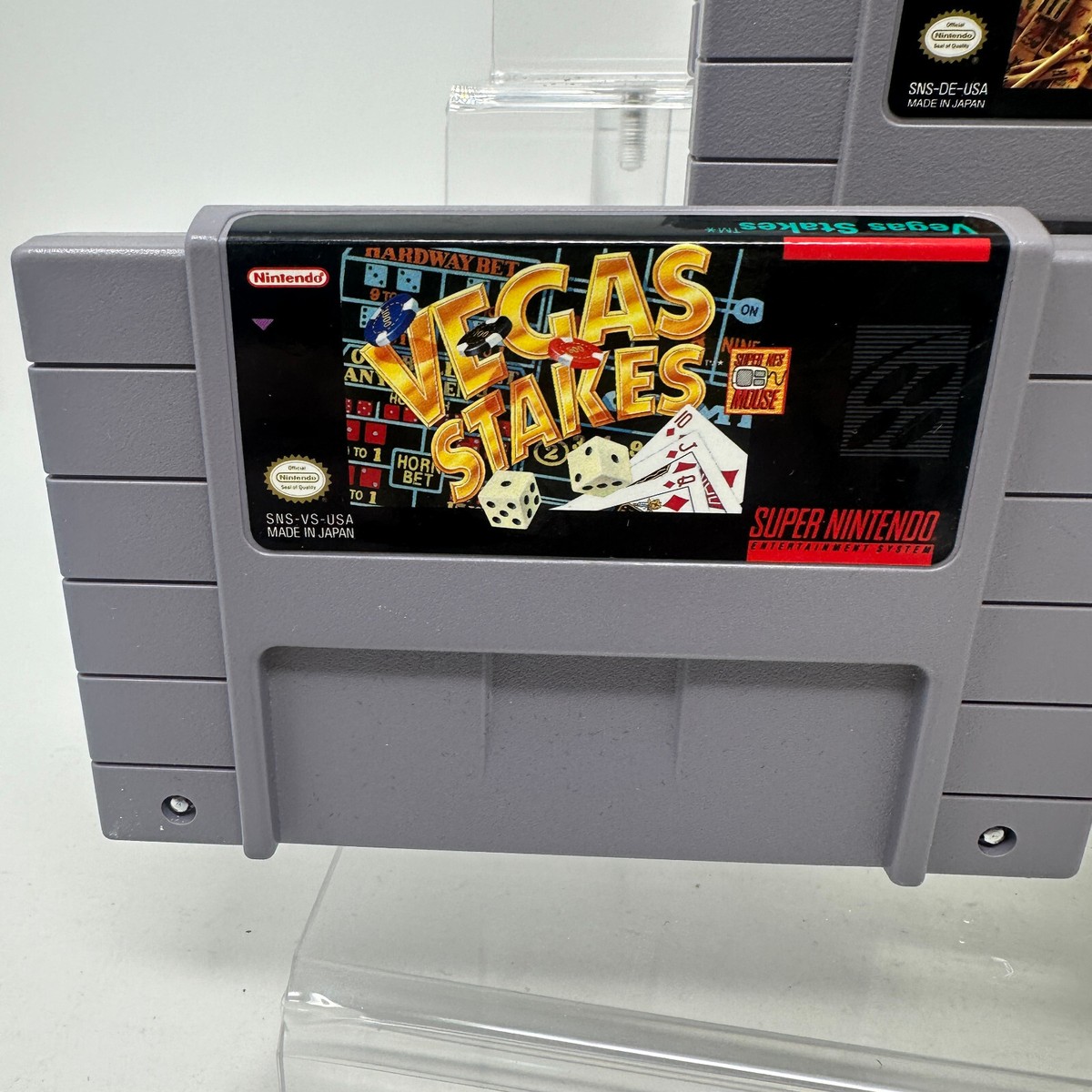 スーパーファミコン - SFC★VEGAS STAKES SNES 海外版 端子清掃済み SFC☆VEGAS STAKES SNES 海外版 端子清掃済み