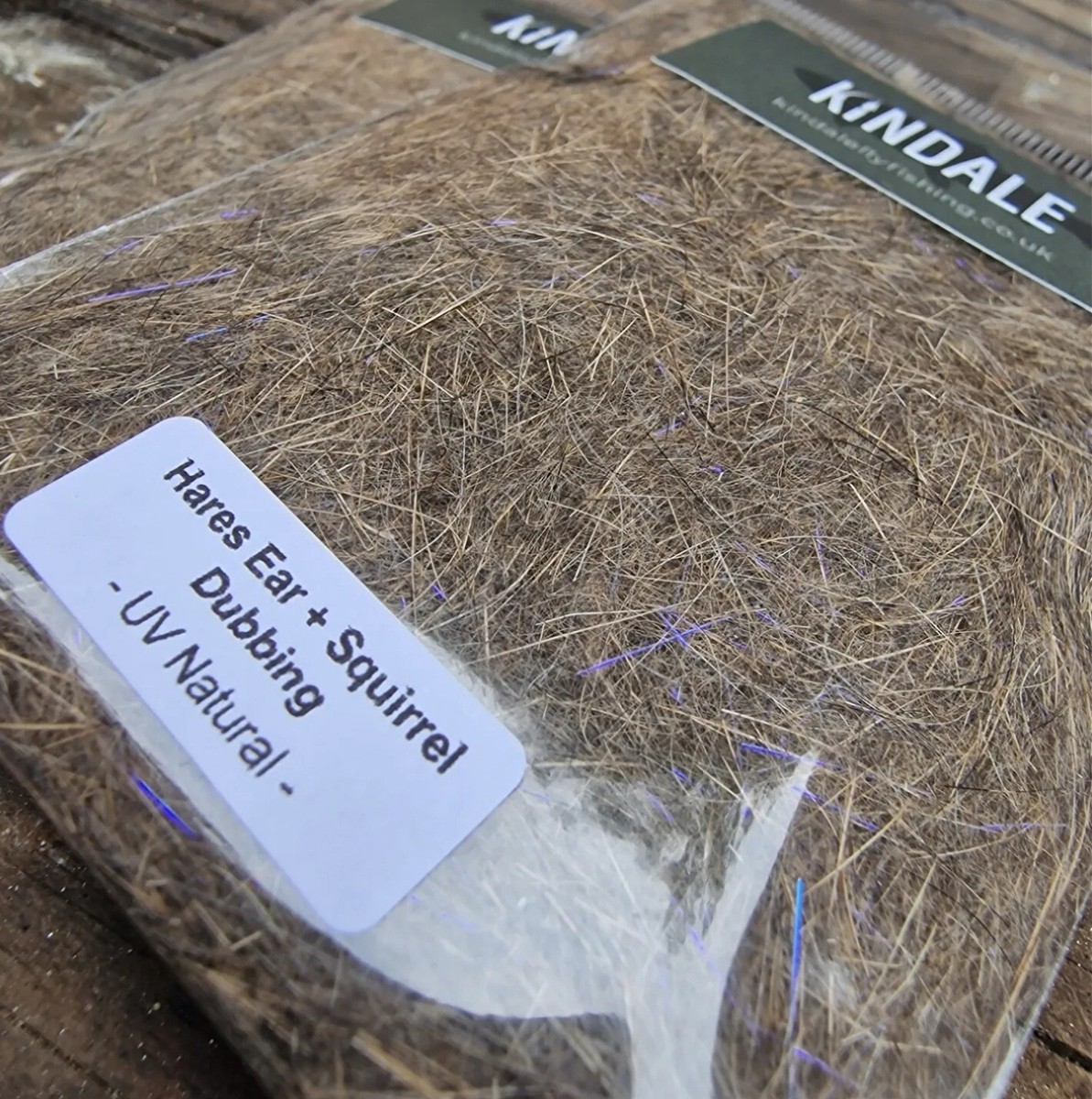 Squirrel + Hare Blend Dubbing - UV Natural - Fly Tying Materials 