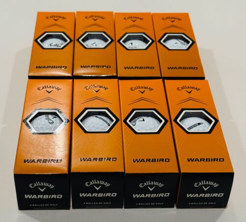 Brandneu Callaway Warbird Distanz Golfbälle weiß 24 Bälle insgesamt 2 Dutzend - Bild 2 von 4