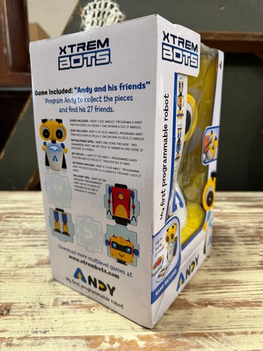 NEW: XTREM BOTS - ANDY MY FIRST PROGRAMMABLE ROBOT - GAME INCLUDED - AGES 4+ - Picture 8 of 8