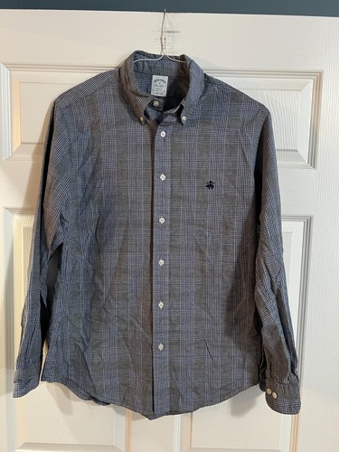 BROOKS BROTHERS REGENT MENS LONG SLEEVE BUTTON DOWN SHIRT MEDIUM - Picture 2 of 2