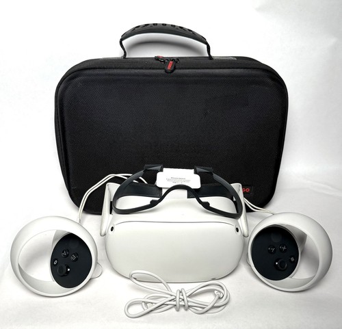 Auriculares de realidad virtual VR avanzada Meta Oculus Quest 2 128 GB + controladores