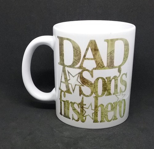 Hero Fathers Day Coffee Mug Best Dad Father Son Cup Birthday Present Gift Mugs a - Picture 7 of 12