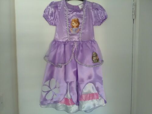 Filles Disney Princesse Sofia Le Premier Déguisement Costume Age 5-6 ans Nouveau