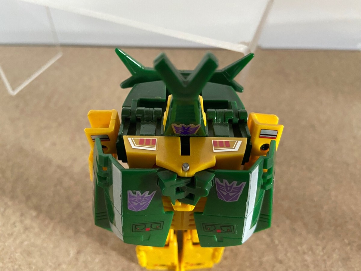 Transformers G1 1985 Barrage insecticon deluxe complete MINT