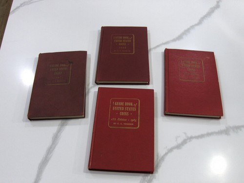 GUIDEBOOKS OF UNITED STATES COINS 1st 2nd 12th EDITION "REDBOOK" BY R. S. YEOMAN