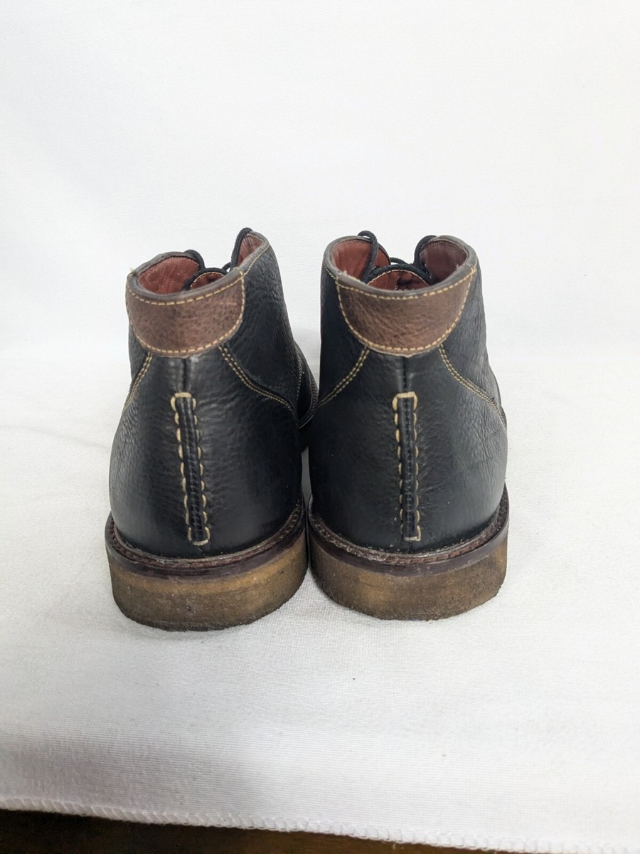 Johnston & Murphy Black Leather Copeland Chukka Sheepskin Size 13 Men’s Johnston & Murphy Copeland Chukka - FREE Shipping & FREE  main image 2