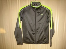 boys new balance warm up jacket XL 14-16 gray