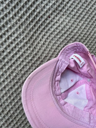 REIMA girls baseball cap hat pink adjustable size 48/50cm 1-4yrs - Picture 5 of 5