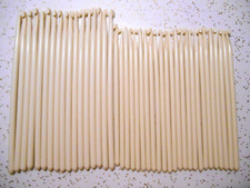 Lot of 41 Handmade Plastic Crochet Needle Hook Sewing Supplies School Class