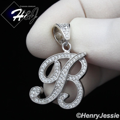 MEN WOMEN 925 STERLING SILVER ICY CUBIC 
