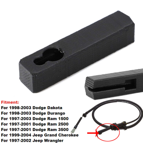 For 972004 Jeep Grand Cherokee Wrangler Throttle Kickdown Cable Replacement End eBay