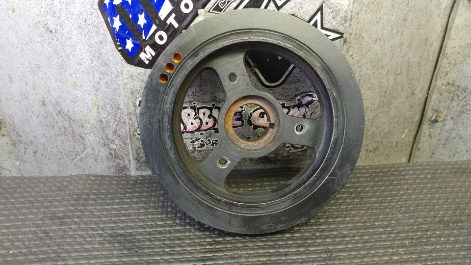 Polea de cigüeñal equilibrador armónico OEM FORD 96-04 MUSTANG GT para Ford 4,6 L V8 Foto 2 de 4