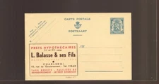 BELGIUM PUBLIBEL 1941 POSTCARD   -- 20408