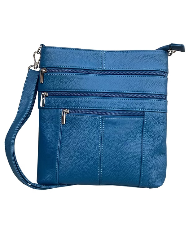 Roma Leathers The Fit It All Crossbody Bag