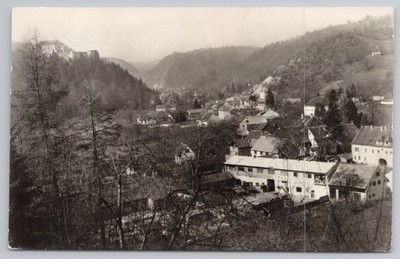 RPPC Valley View in Samobor Croatia Yugoslavia c1950s Postcard