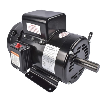 #ad #ad 5 HP Single Phase Industrial Air Compressor Electric Motor 184T Frame 1725 RPM $458.00