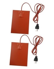 2pcs Engine Heater Pad Oil Pan Heater Pad For Cars And Trucks 6x8 300w 2pcs Engine Heater Pad Oil Pan Heater Pad For Cars And Trucks 6x8 300w