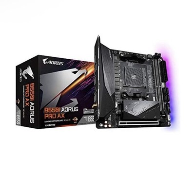 GIGABYTE B550I AORUS PRO AX AM4 AMD Mini-ITX Motherboard with Dual M.2