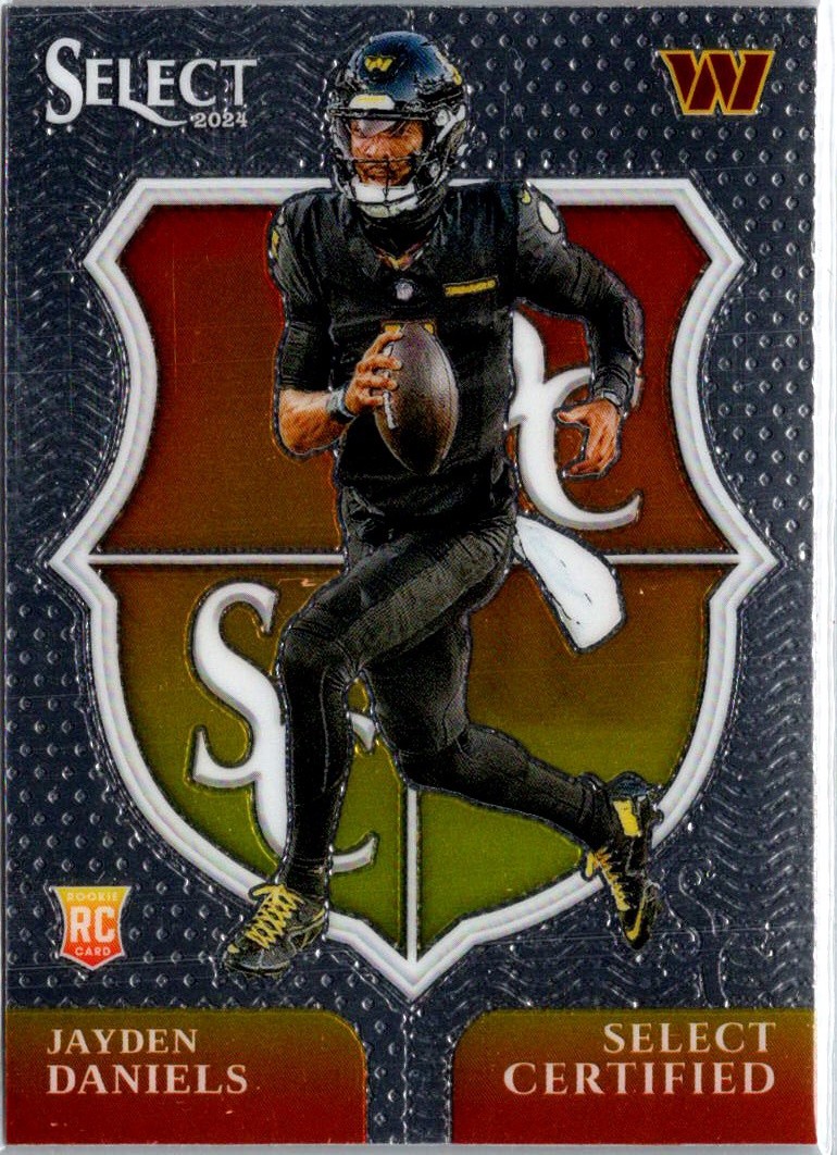 2024 Panini Select #2 Jayden Daniels Select Certified Rookies