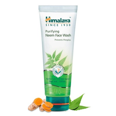 Himalaya Herbals Purifying Neem Face Wash 100ML ORIGINAL FREE SHIP